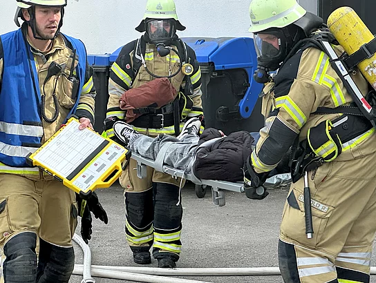 Feuerwehr Hauptübung 2026 - Verletztentransport