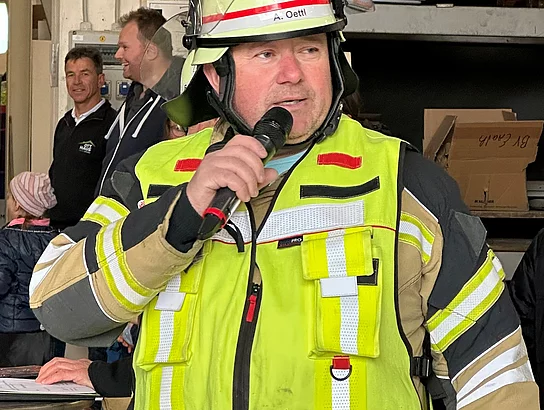 Feuerwehr Hauptübung 2026 - Rede Andreas Oettl